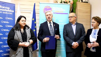 Gorlice  - otwarcie biura poselskiego Piotra Lachowicza