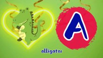 A for Apple, B for Ball Phonics song for Nursery kids - ABCD - English Alphabets - ABCD Kids-306