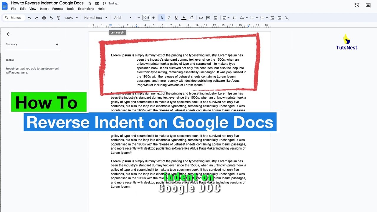 How To Reverse Indent On Google Docs - video Dailymotion