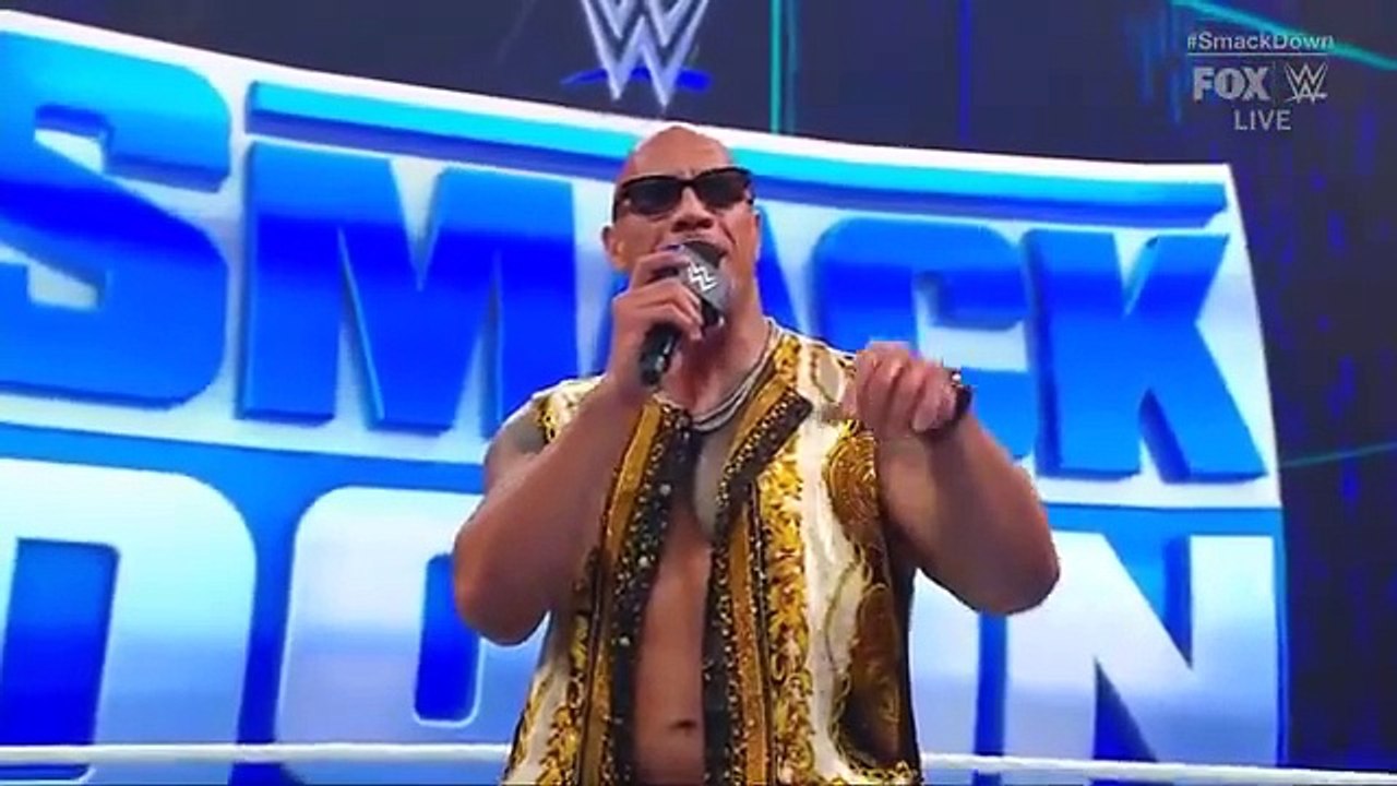 Here's The Complete Promo Of the Rock at #Smackdown
