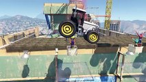GTA 5 Ragdolls SPIDERMAN Epic Stunts/Jumps/Fails Compilation (Euphoria Physics)