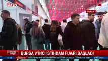 Bursa 7'inci istihdam fuarı başladı