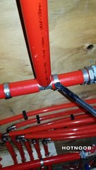 Pipe stuck? just add fire #diy #plumbing #hvac #pex #woodboiler #construction #newconstruction