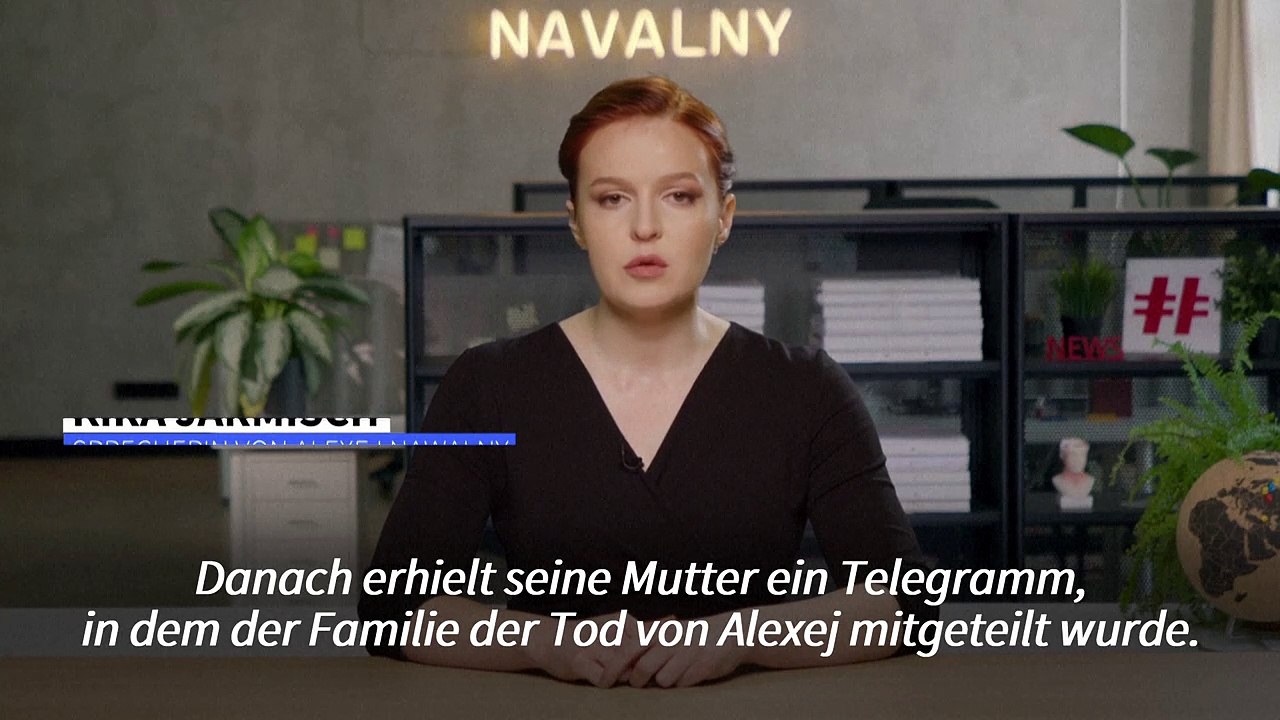 Nawalnys Team fordert nach dessen Tod Herausgabe des Leichnams