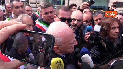 De Luca: "La premier Meloni la smetta di fare la lamentosa"