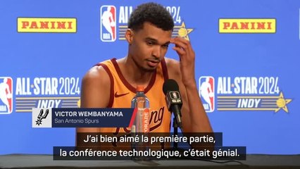 Rising Stars - Wembanyama ravi de la "belle expérience" du All-Star Weekend