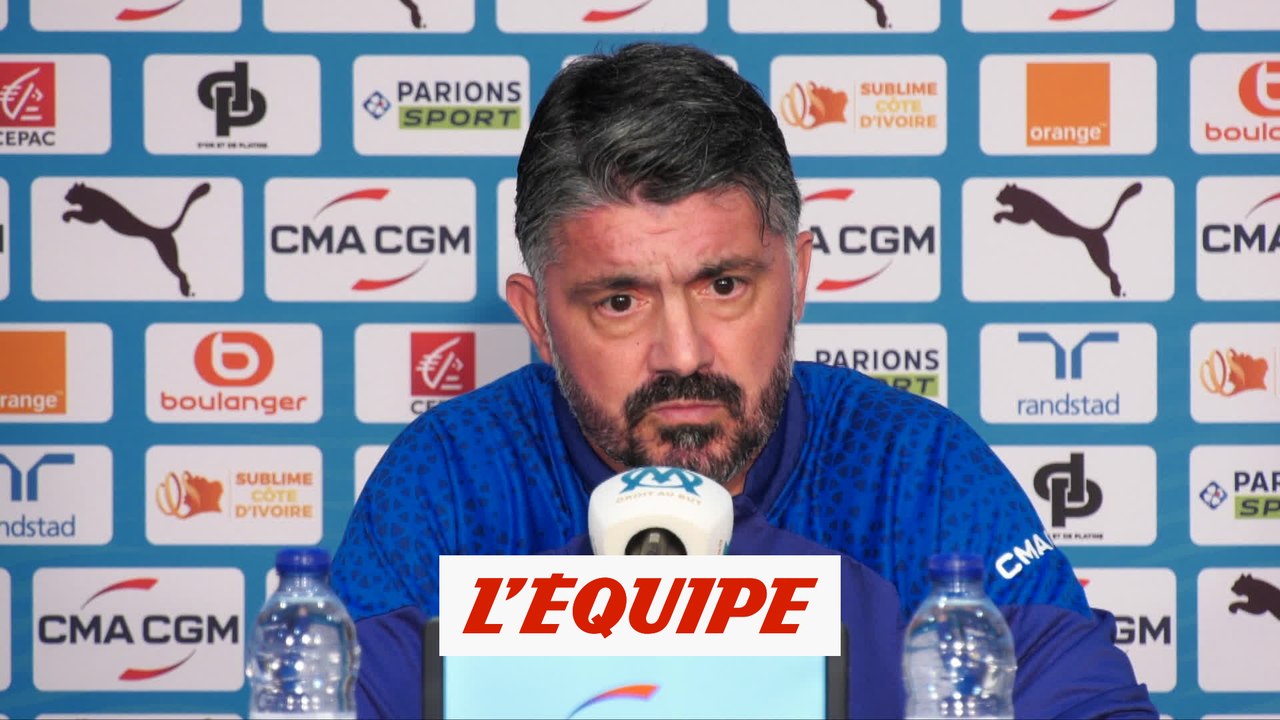 Gattuso : «On croit toujours en l'équipe» - Foot - L1 - OM