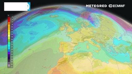 Aria fredda sul Nord Atlantico