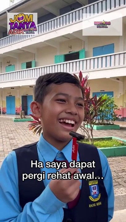 ohhh sebab tu yaaa #bintangkecilmy #streetinterview