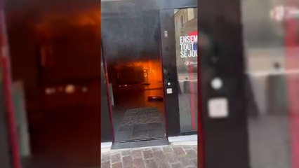 Nanterre : on lui refuse un retrait, elle tente d’incendier la banque