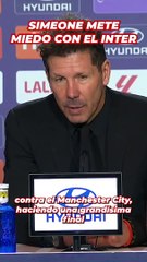 Download Video: Simeone mete miedo con el Inter a la afición del Atlético de Madrid