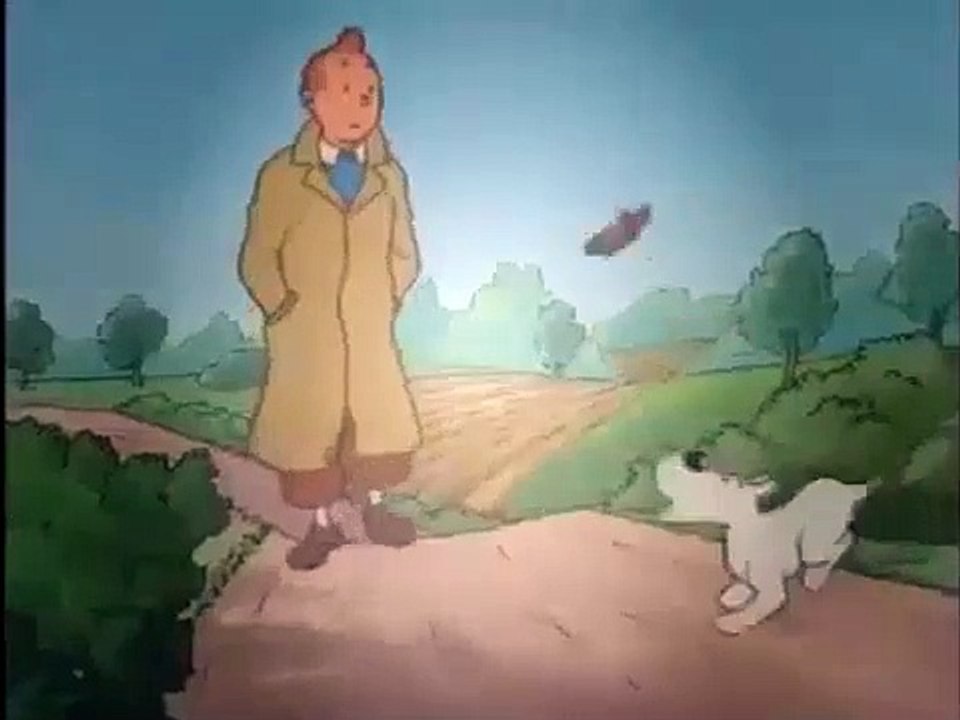 les aventures de tintin en francais dessin anime - L'île noire