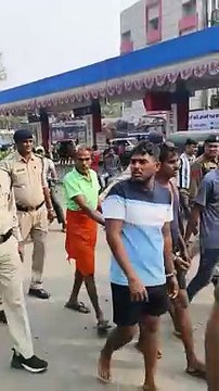 Police took out a procession of Pankaj murder case accused, policemen