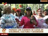 Caraqueños celebran la octavita de Carnaval con actividades culturales en el parque Los Caobos
