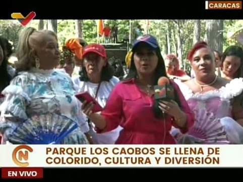 Caraqueños celebran la octavita de Carnaval con actividades culturales en el parque Los Caobos