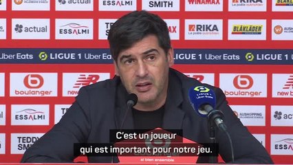 Lille - Fonseca : "David est un joueur très intelligent et important pour notre jeu"