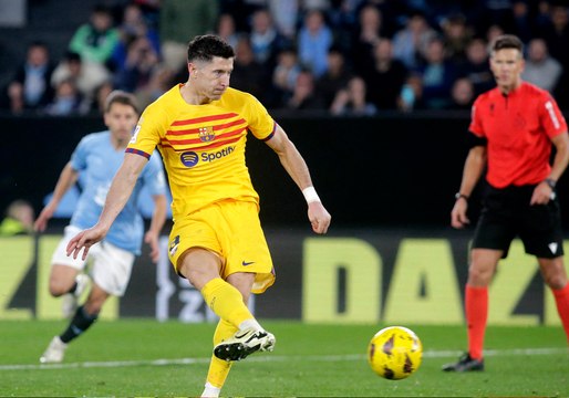 برشلونة يحقق فوزاً مثيراً أمام سيلتا فيغو