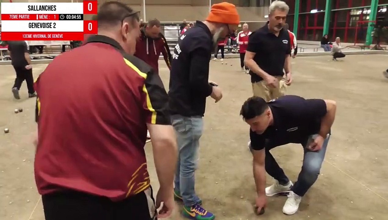 Marathon L'Hivernal de Genève 2024 seniors - Pétanque