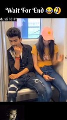 Sleeping On Strangers In The Metro Prank  || #short #prank #romantic #comedy #viral