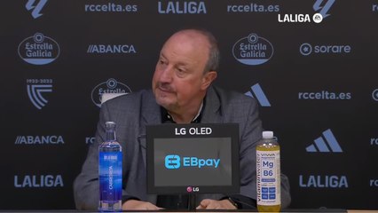 Download Video: Rueda de prensa de Benítez tras el Celta - Barcelona