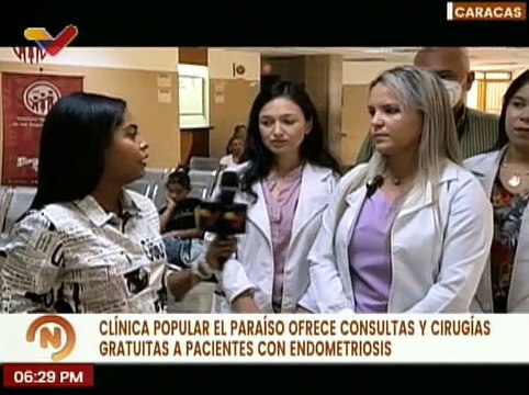 Caracas | Pacientes de la Clínica Popular El Paraíso recibieron jornada diagnóstica de endometriosis