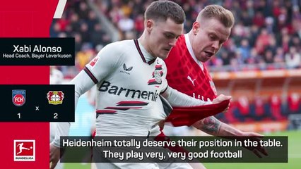 Tải video: Leverkusen attitude spot on to undo Heidenheim says Xabi Alonso