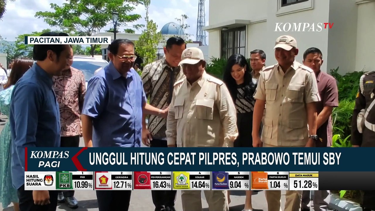 Unggul Hitung Cepat Pilpres, Prabowo Temui SBY untuk Sowan dan Berterima Kasih