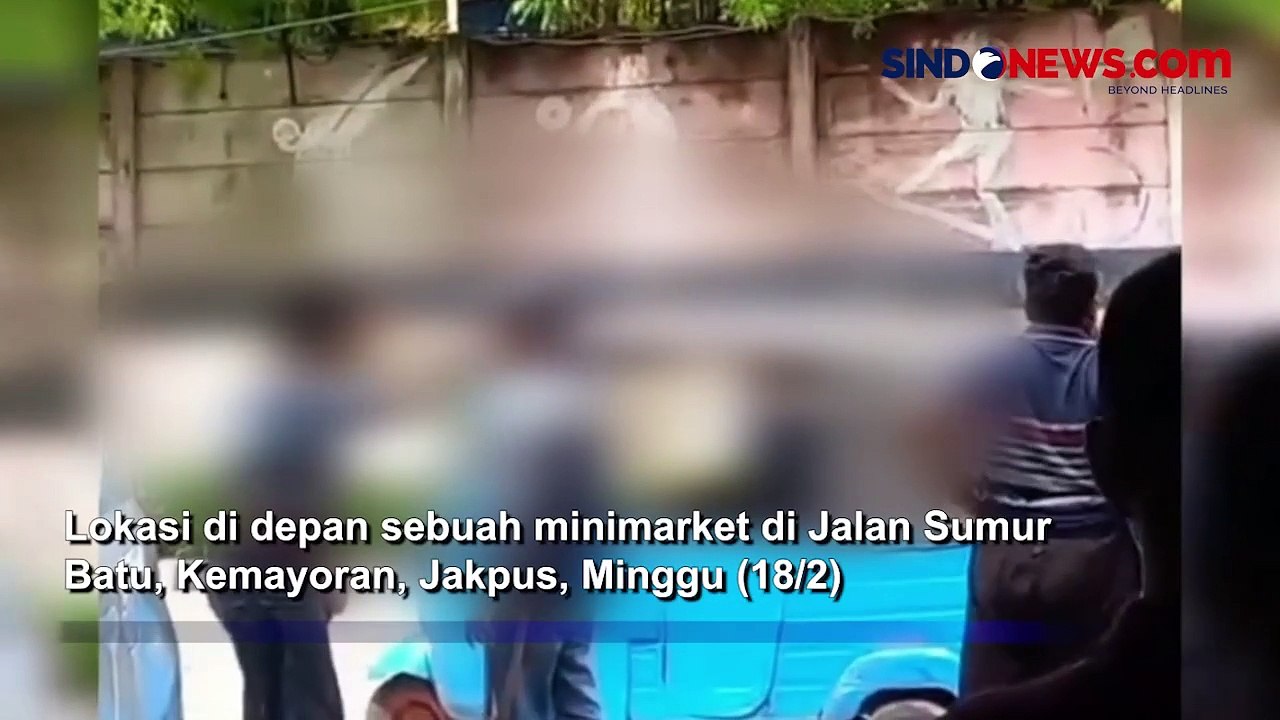 Sopir Bajaj Adu Jotos dengan Juru Parkir di Kemayoran Berujung Bersimbah Darah