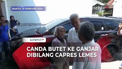 Canda Butet ke Ganjar Dibilang Capres Lemes