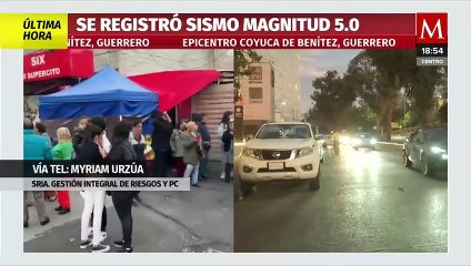 Myriam Urzúa ofrece balance de daños en la CdMx sobre el sismo de magnitud 5.0