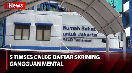 5 Timses Caleg Daftar Skrining Gangguan Mental di RSUD Taman Sari