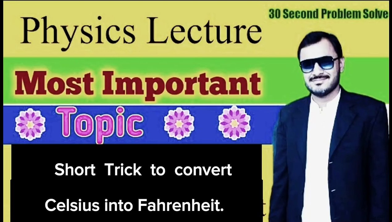 Short trick to convert celsius into fahrenheit and fahrenheit into celsius_temperature scale conversion