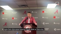 Nate Oats discusses beating Texas A&M on Saturday