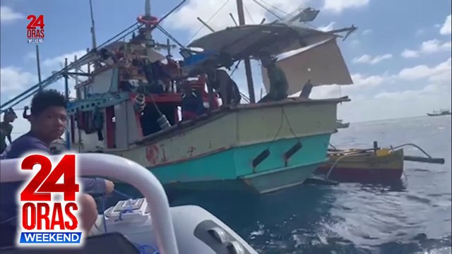 Mga bahura sa Bajo de Masinloc, sira-sira; hinala ng BFAR, sinadya ito para hindi makapangisda ang mga Pinoy | 24 Oras Weekend