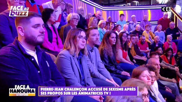 Accusé de sexisme après avoir dénoncé les animatrices qui sont des boudins qui devraient aller chez Weight Watchers , Pierre-Jean Chalençon se fait détruire par les chroniqueuses de Face à Hanouna