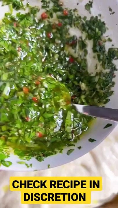 You Would Never try other bread recipe_ Chimichuri Focaccia _ Incredible bread recipe دستور نان