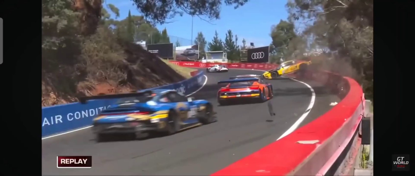 12H Bathurst 2024 Race Weerts Huge Crash
