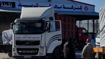 عراقيل إسرائيلية تزيد من ضعف دخول المساعدات إلى قطاع غزة