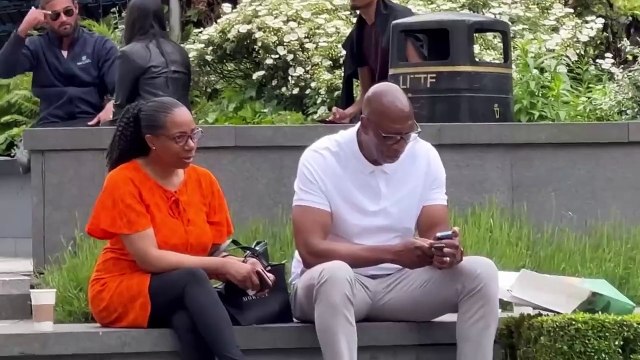 Laying down next to strangers - swapping shoes prank - joker pranks compilation latest 2023