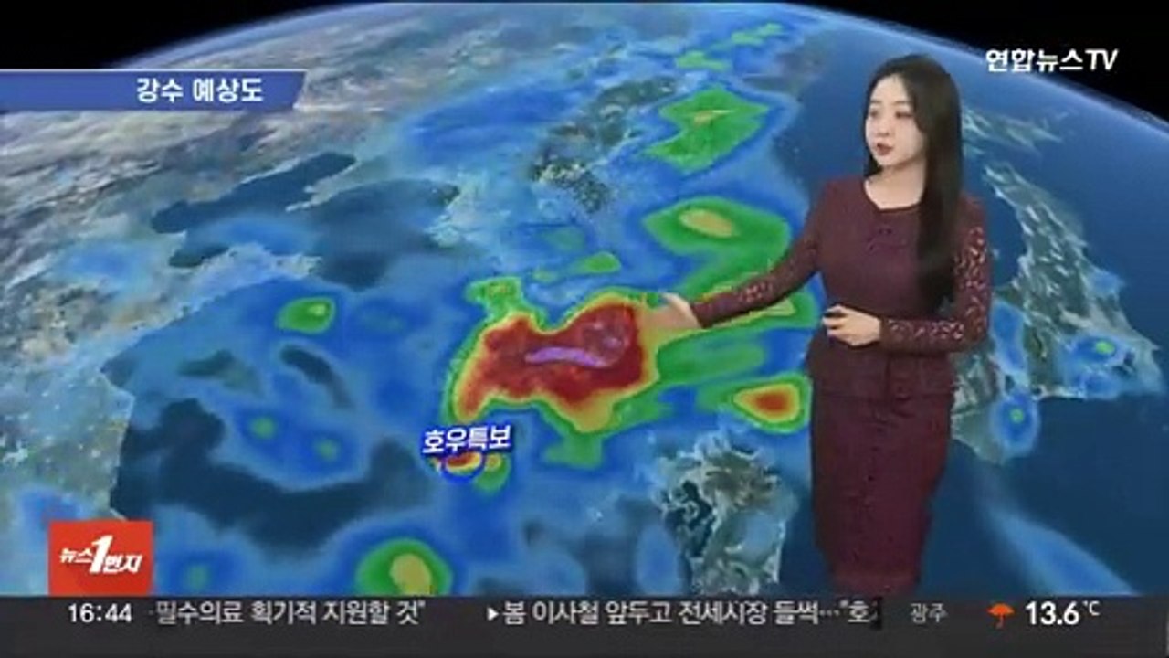 [날씨] 내일까지 전국 강풍 동반 비…남해안·제주 폭우
