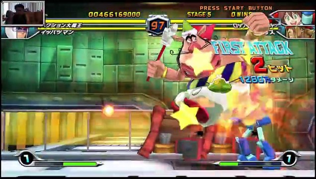 (Wii) Tatsunoko vs. Capcom Cross Generation of Heroes - 13 - Hakushon Daimao and Ippatsuman - Lv 8