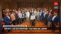 Xóchitl Gálvez propone cultura del amor para resolver problemas de México