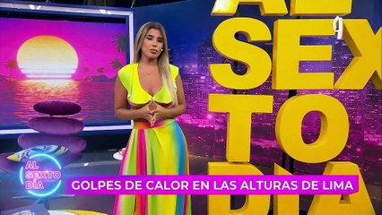 Cuidado con los golpes de calor. Altas temperaturas afectan a niños en Independencia