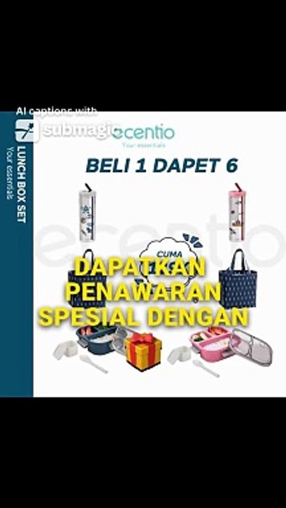 DAPATKAN PENAWARAN SPESIAL!  BELI SATU PAKET KOTAK BEKAL ANTI BOCOR, DAPATKAN 6 KOTAK SEKALIGUS! 