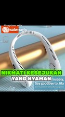 NIKMATI KESEJUKAN DI MANA PUN ANDA BERADA DENGAN KIPAS ANGIN LEHER GANTUNG INI! 
