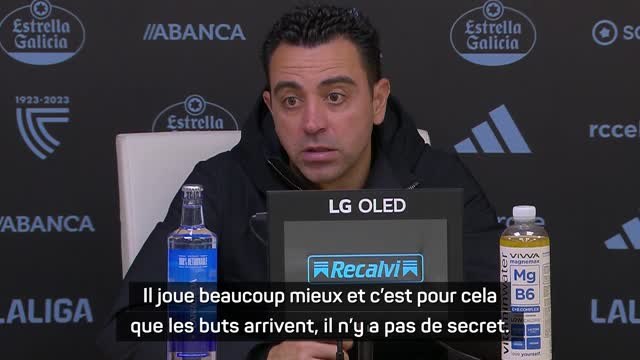 Barça - Pour Xavi, il n'y a pas de secret derrière le retour en forme de Lewandowski