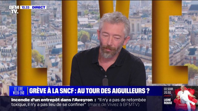 Grève SNCF: Il n'y a pas eu de nouvelle discussion avec la direction , explique Romain Pitelet (secrétaire général adjoint de la CGT Cheminots)