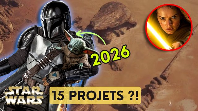 ACOLYTE, AUBE DES JEDI... TOUT sur les 15 PROJETS STAR WARS de Lucasfilm et Disney
