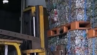 Proses daur ulang sampah alumunium #viral