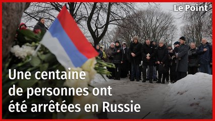Une centaine de personnes ont été arrêtées en Russie